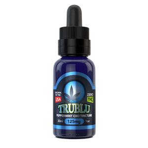 TruBlu Peppermint – CBD Tincture 125mg by Blue Moon Hemp - CBD On Demand
