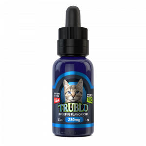 TRU BLU TUNA – CBD CAT TINCTURE 250MG by Blue Moon Hemp - CBD On Demand
