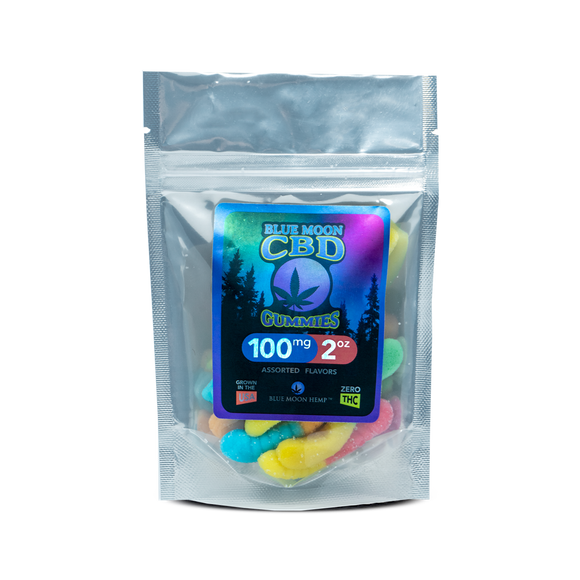 Gummies – 2oz 100mg by Blue Moon Hemp - CBD On Demand