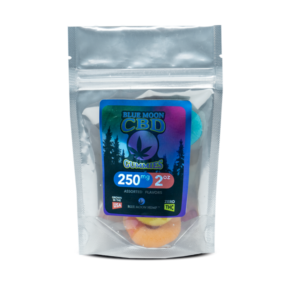 Gummies – 2oz 250mg by Blue Moon Hemp - CBD On Demand