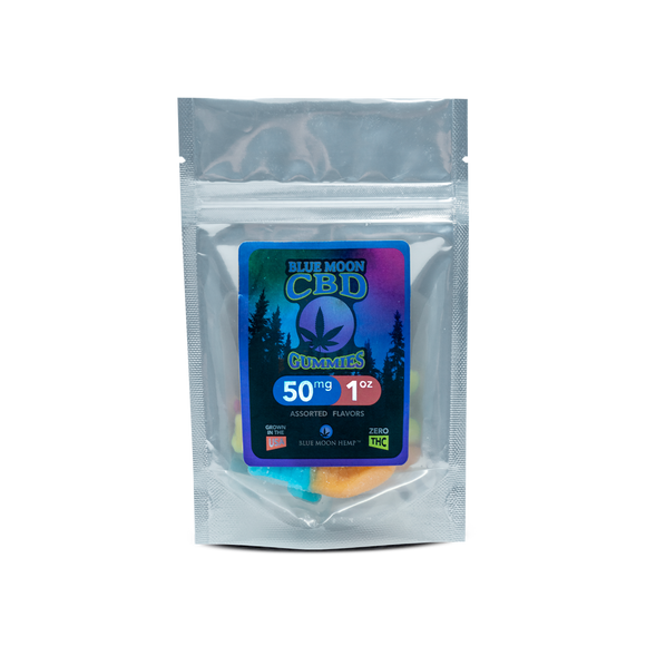 Gummies – 1oz 50mg by Blue Moon Hemp - CBD On Demand