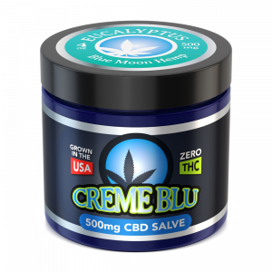 CBD SALVE EUCALYPTUS (1oz, 2oz, 4oz) TOPICAL CREAM by Blue Moon Hemp - CBD On Demand